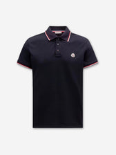Moncler Hombre Barcelona Polo Manga Corta color Azul Marino sku 552-001670 02 - Foto 1