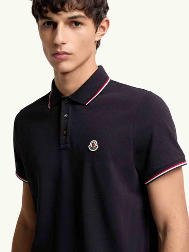 Moncler Hombre Barcelona Polo Manga Corta color Azul Marino sku 552-001670 02 - Foto 4