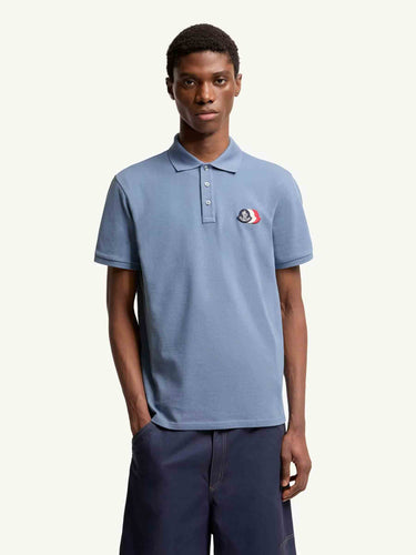 Moncler Hombre Barcelona Polo Manga Corta color Azul sku 552-001674 02 - Foto 2
