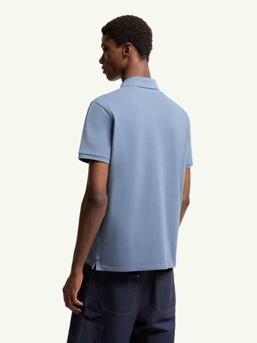 Moncler Hombre Barcelona Polo Manga Corta color Azul sku 552-001674 02 - Foto 3