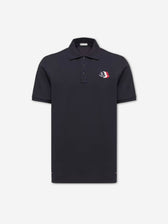 Moncler Hombre Barcelona Polo Manga Corta color Azul Marino sku 552-001674 03 - Foto 1