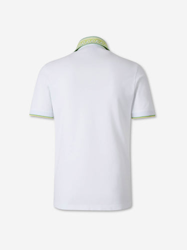 Casablanca Hombre Barcelona Polo Manga Corta color Blanco sku 552-001676 01 - Foto 2