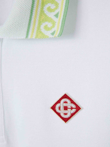 Casablanca Hombre Barcelona Polo Manga Corta color Blanco sku 552-001676 01 - Foto 4