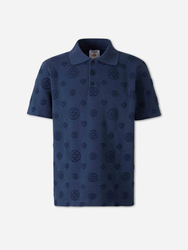Casablanca Hombre Barcelona Polo Monograma color Azul Marino sku 552-001677 01 - Foto 1