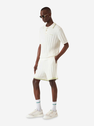Casablanca Hombre Barcelona Polo Tennis Boucle color Blanco sku 552-001678 01 - Foto 2