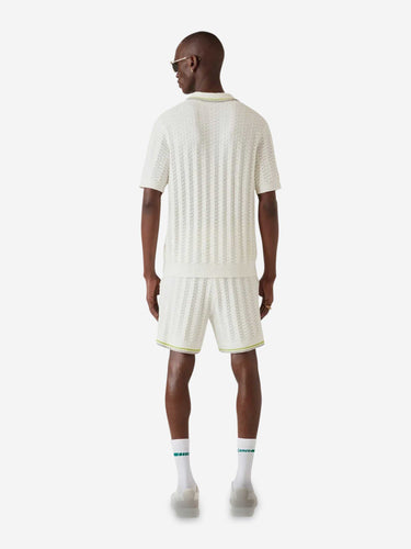 Casablanca Hombre Barcelona Polo Tennis Boucle color Blanco sku 552-001678 01 - Foto 3