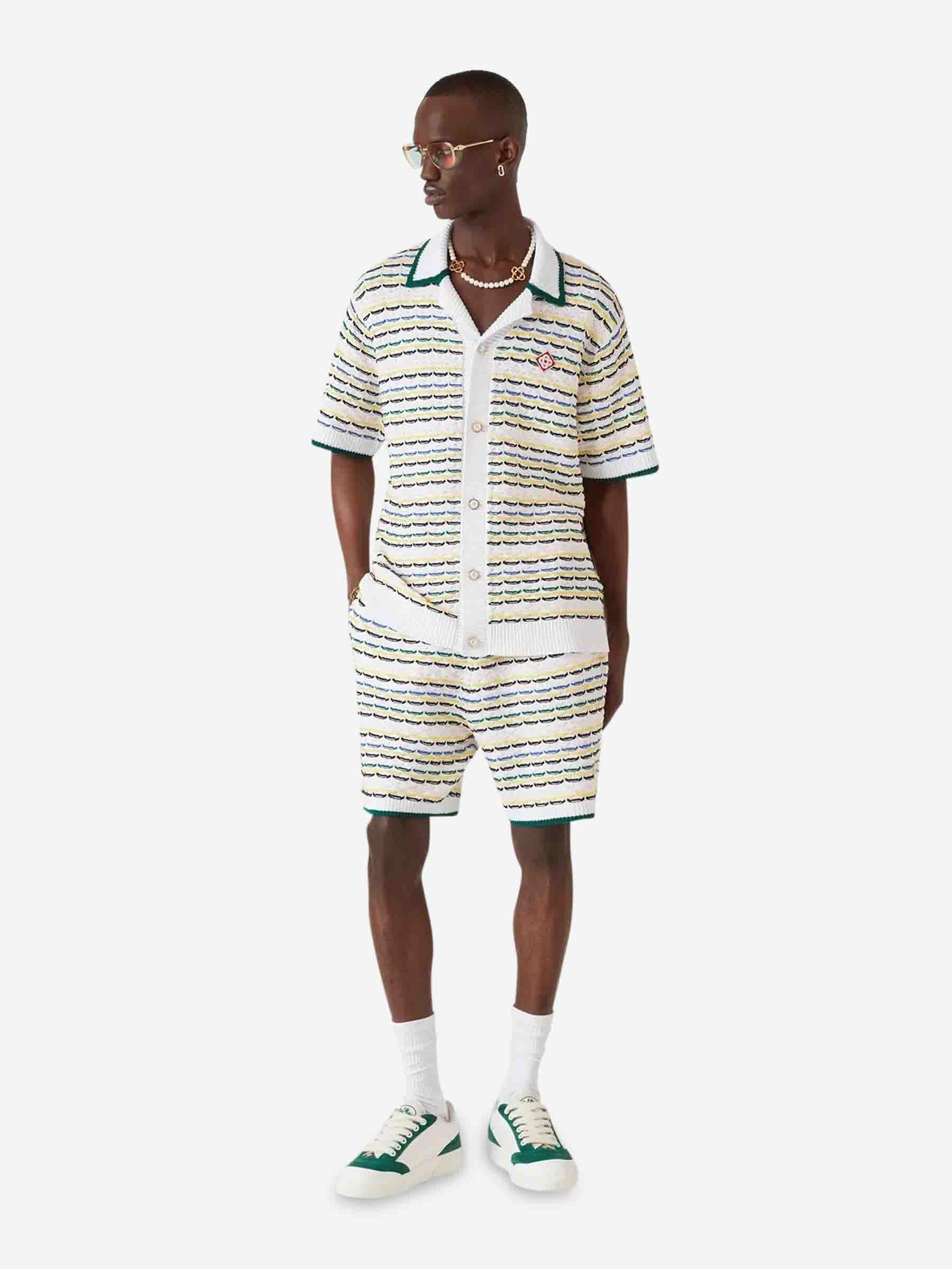 Casablanca Hombre Barcelona Polo Punto Calado color Multicolor sku 552-001679 01 - Foto 2