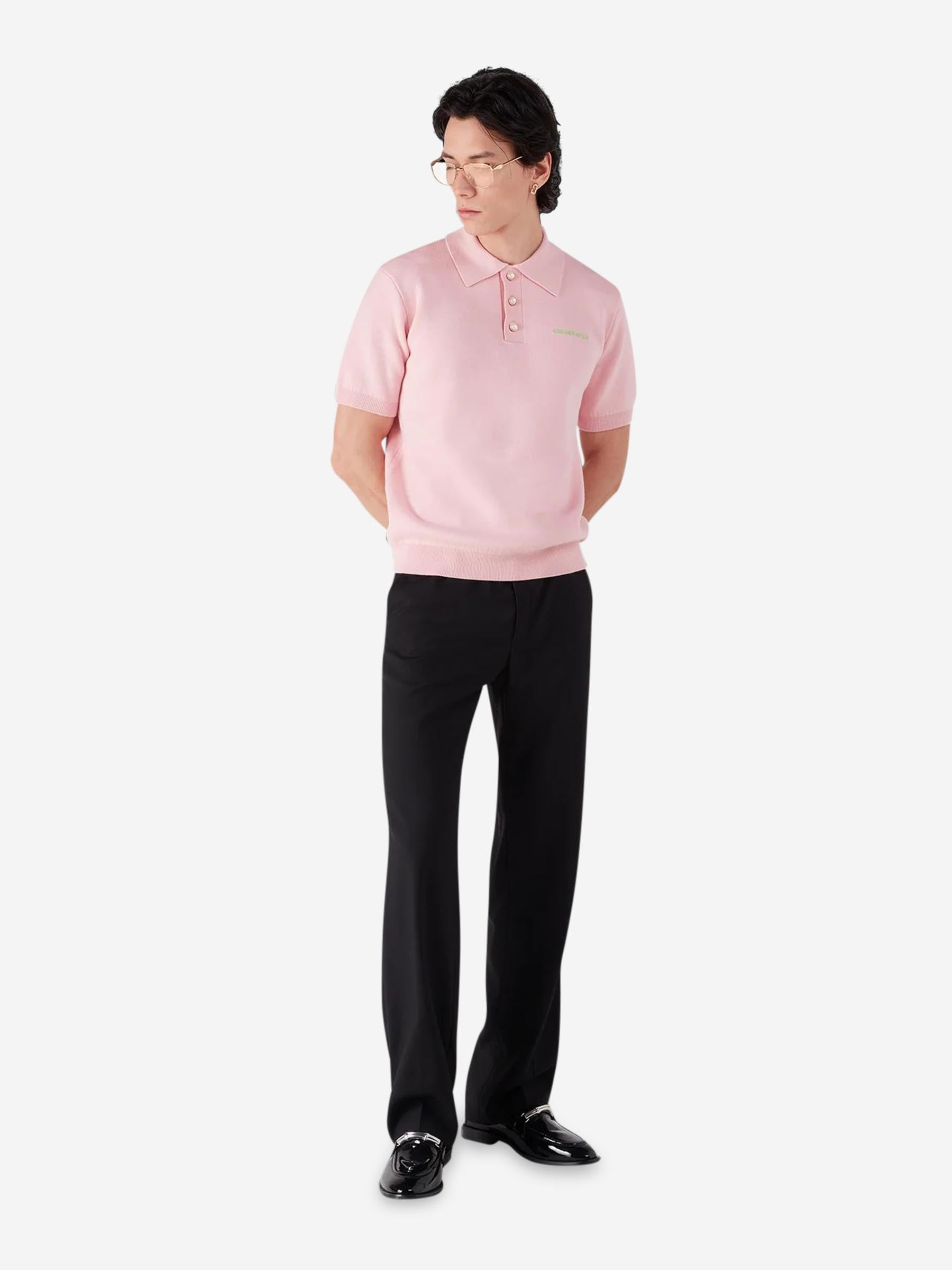 Casablanca Hombre Barcelona Polo Corte Clásico color Rosa Palo sku 552-001680 01 - Foto 2