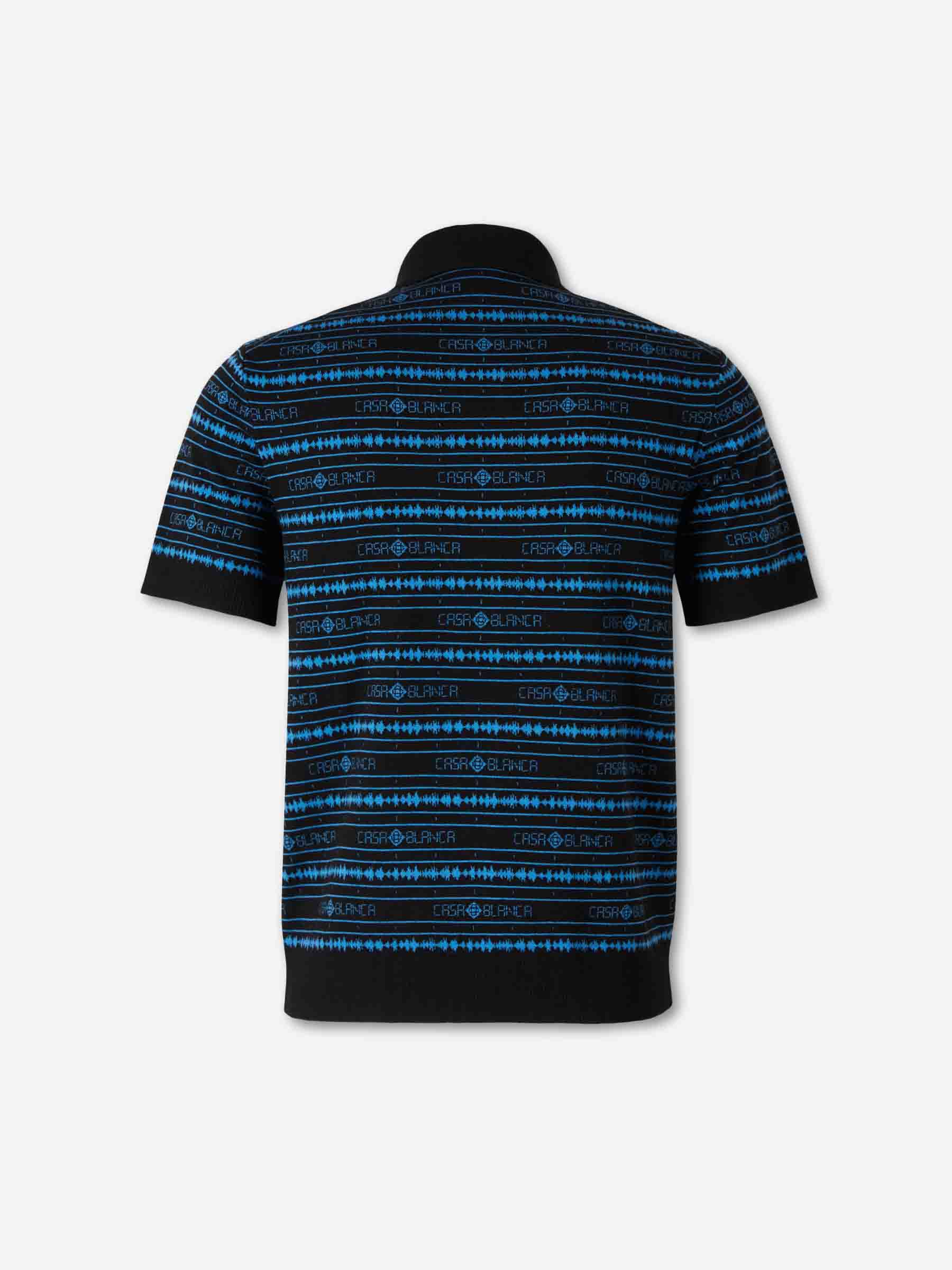 Casablanca Hombre Barcelona Polo Manga Corta color Negro sku 552-001681 01 - Foto 2