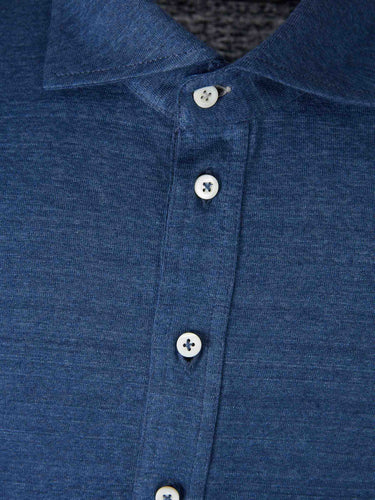 Brunello Cucinelli Hombre Barcelona Polo Manga Corta color Azul Marino sku 552-001683 01 - Foto 3