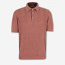 Brunello Cucinelli Hombre Barcelona Polo Punto Lino color Terracota sku 552-001684 01 - Foto 1