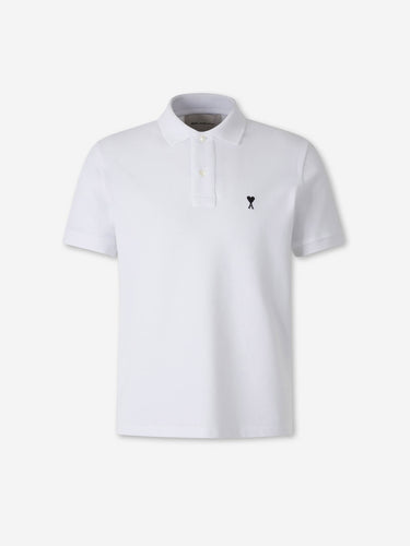 Ami Paris Hombre Barcelona Polo Manga Corta color Blanco sku 552-001686 01 - Foto 1