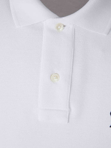 Ami Paris Hombre Barcelona Polo Manga Corta color Blanco sku 552-001686 01 - Foto 3