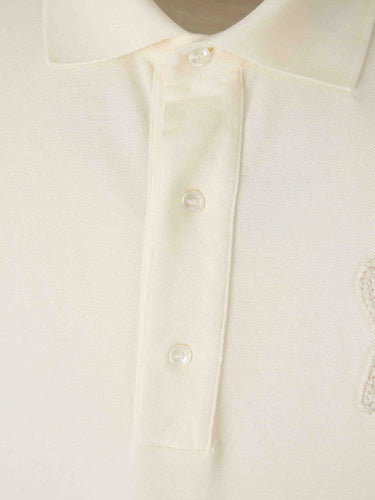 Ami Paris Hombre Barcelona Polo Manga Corta color Crema sku 552-001687 01 - Foto 3