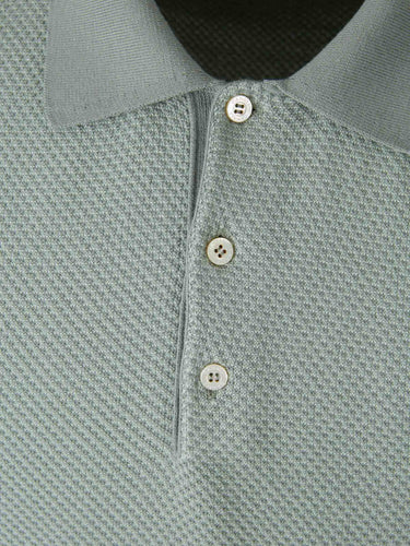 Canali Hombre Barcelona Polo Manga Corta color Verde Manzana sku 552-001688 02 - Foto 3