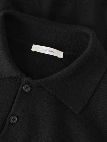 The Row Hombre Barcelona Polo de Punto color Negro sku 552-001689 01 - Foto 3