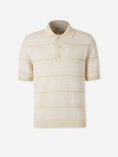 Lardini Hombre Barcelona Polo Manga Corta color Crema sku 552-001691 01 - Foto 1