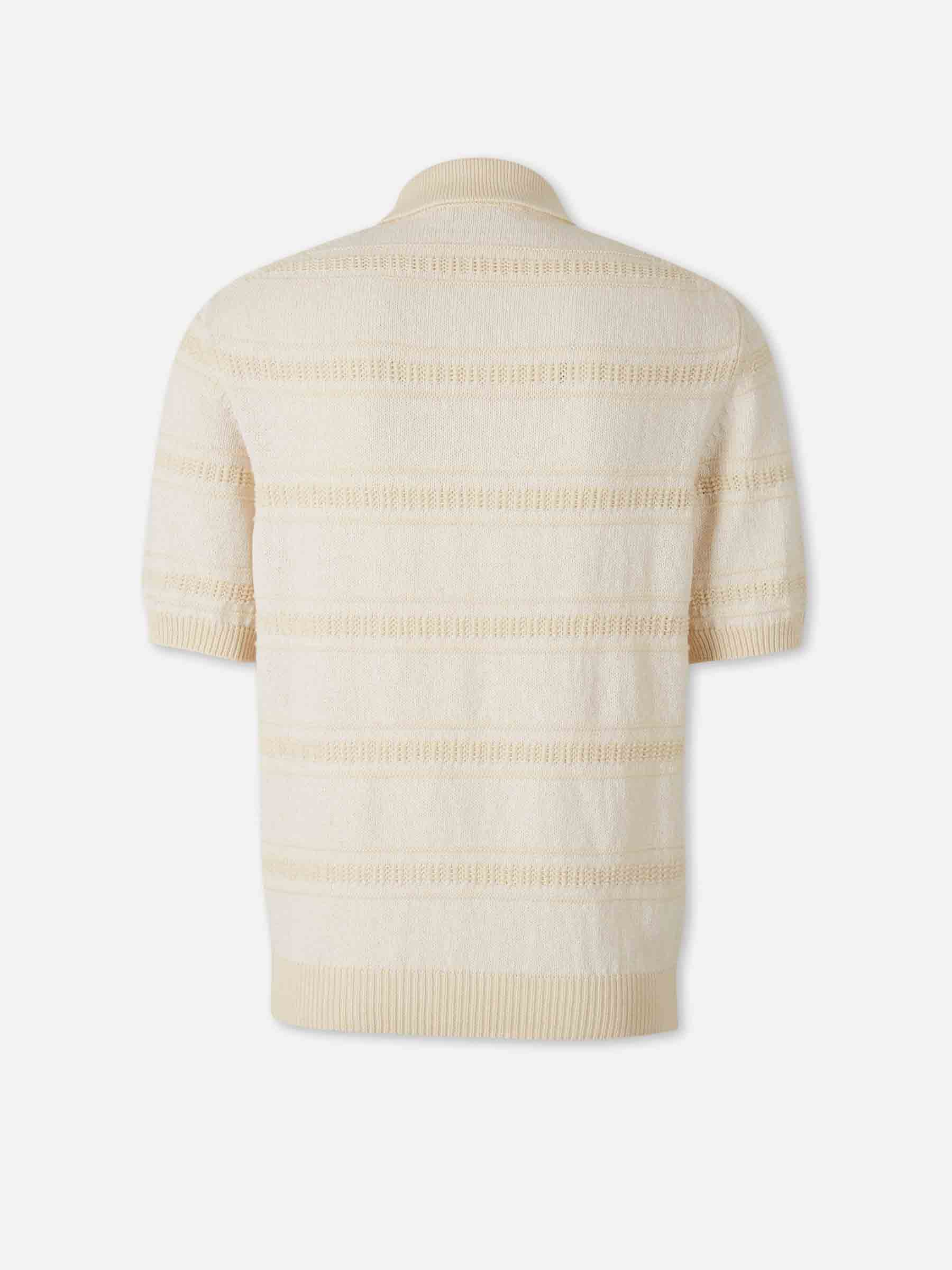 Lardini Hombre Barcelona Polo Manga Corta color Crema sku 552-001691 01 - Foto 2