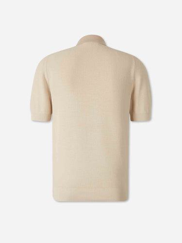 Lardini Hombre Barcelona Polo Manga Corta color Crema sku 552-001692 01 - Foto 2