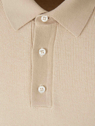 Lardini Hombre Barcelona Polo Manga Corta color Crema sku 552-001692 01 - Foto 3