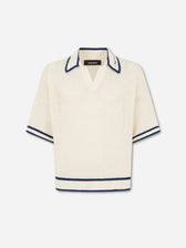 Dsquared2 Hombre Barcelona Polo Punto Calado color Crema sku 552-001693 01 - Foto 1