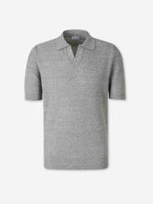 Santa Eulalia Hombre Barcelona Polo Punto Lino color Gris sku 552-001694 03 - Foto 1