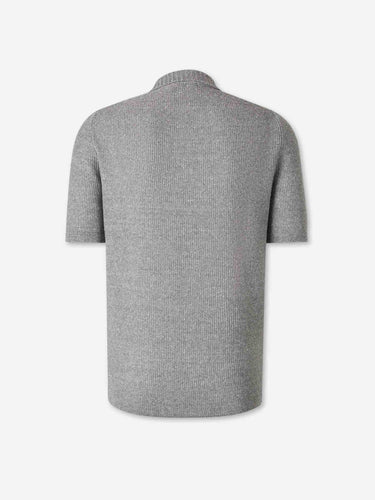 Santa Eulalia Hombre Barcelona Polo Punto Lino color Gris sku 552-001694 03 - Foto 2