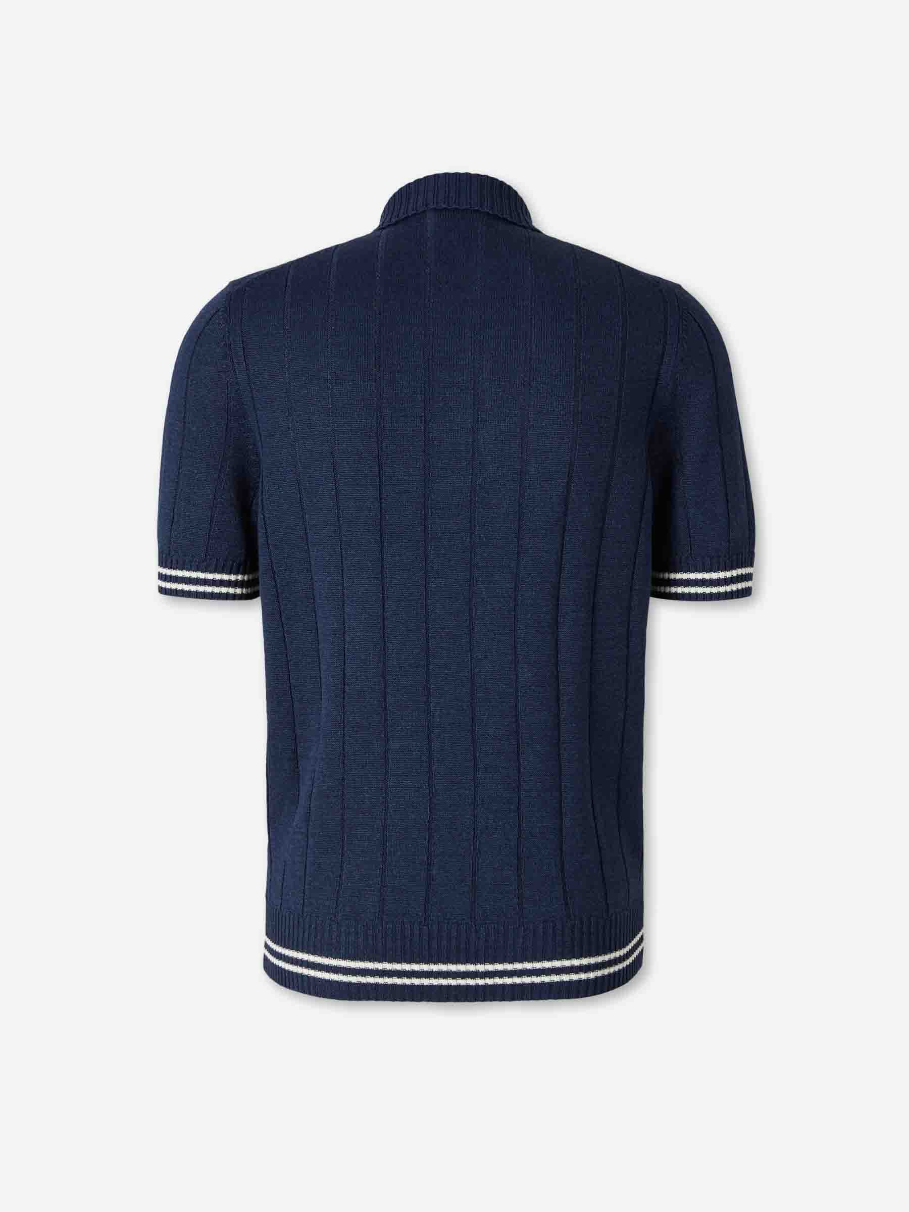 Santa Eulalia Hombre Barcelona Polo Punto Lino color Azul Marino sku 552-001695 01 - Foto 2