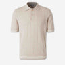 Santa Eulalia Hombre Barcelona Polo Punto Lino color Crema sku 552-001695 02 - Foto 1