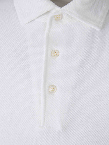 Santa Eulalia Hombre Barcelona Polo Punto Algodón color Blanco sku 552-001696 01 - Foto 3