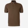 Santa Eulalia Hombre Barcelona Polo Punto Algodón color Marrón Oscuro sku 552-001696 02 - Foto 1
