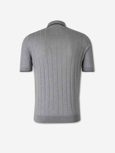 Santa Eulalia Hombre Barcelona Polo Punto Seda color Blanco sku 552-001697 04 - Foto 2