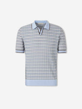 Gran Sasso Hombre Barcelona Polo punto listado color Multicolor sku 552-001698 02 - Foto 1