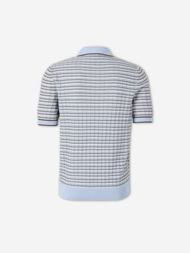 Gran Sasso Hombre Barcelona Polo punto listado color Multicolor sku 552-001698 02 - Foto 2