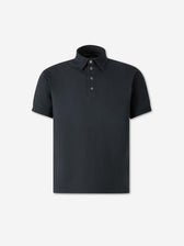 Maison Margiela Hombre Barcelona Polo Liso Algodón color Negro sku 552-001700 01 - Foto 1