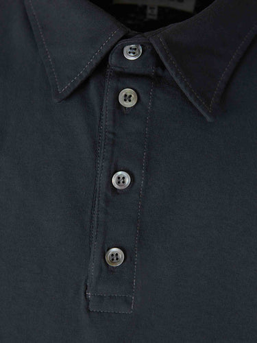 Maison Margiela Hombre Barcelona Polo Liso Algodón color Negro sku 552-001700 01 - Foto 3