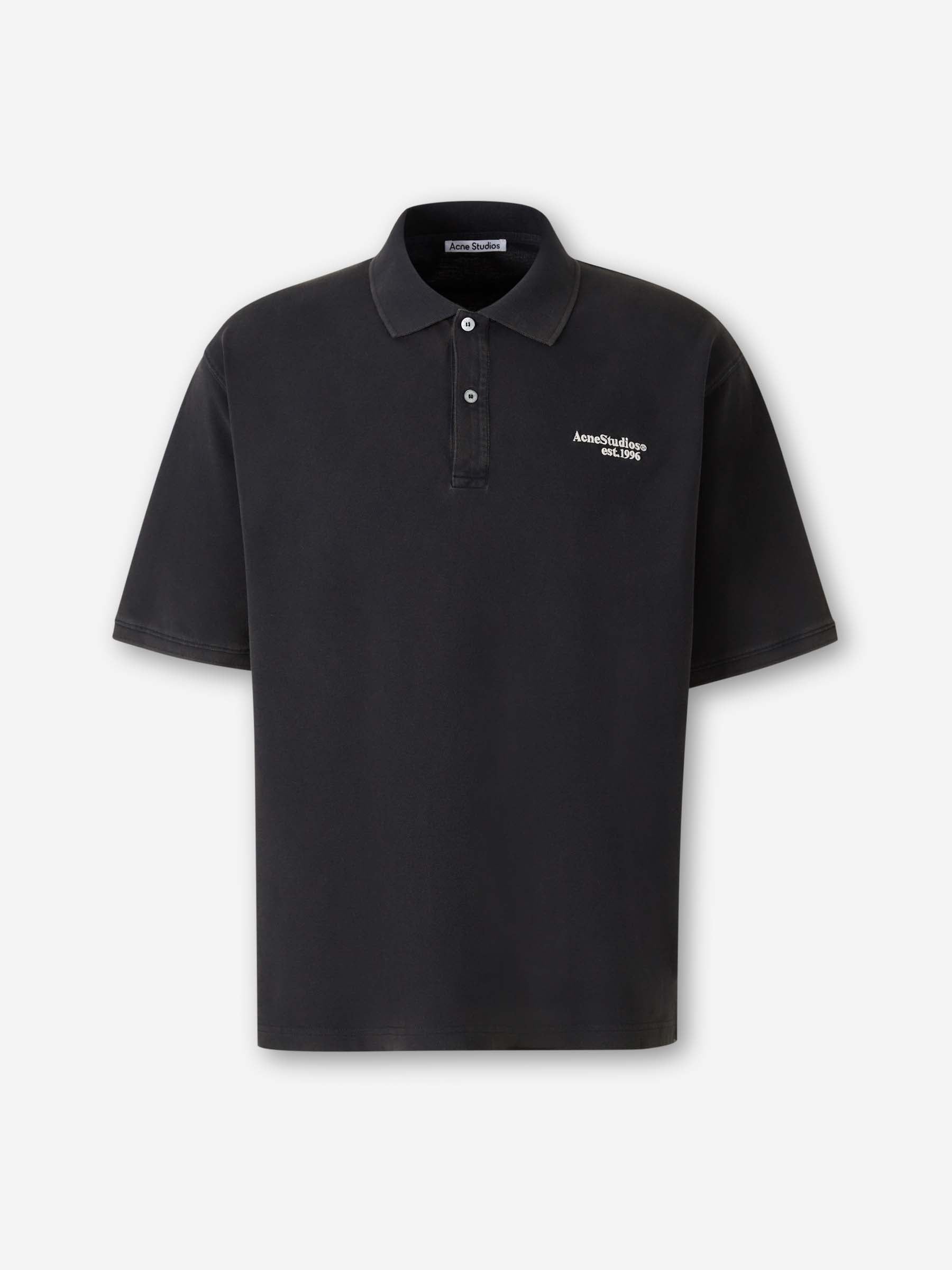 Acne Studios Hombre Barcelona Polo Manga Corta color Negro sku 552-001701 01 - Foto 1