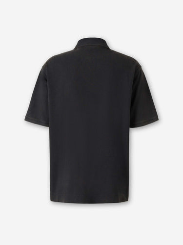 Acne Studios Hombre Barcelona Polo Manga Corta color Negro sku 552-001701 01 - Foto 2