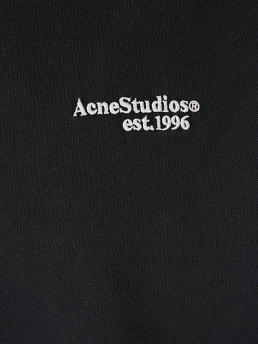 Acne Studios Hombre Barcelona Polo Manga Corta color Negro sku 552-001701 01 - Foto 4