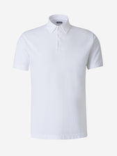 Zanone Hombre Barcelona Polo Liso Algodón color Blanco sku 552-001702 01 - Foto 1