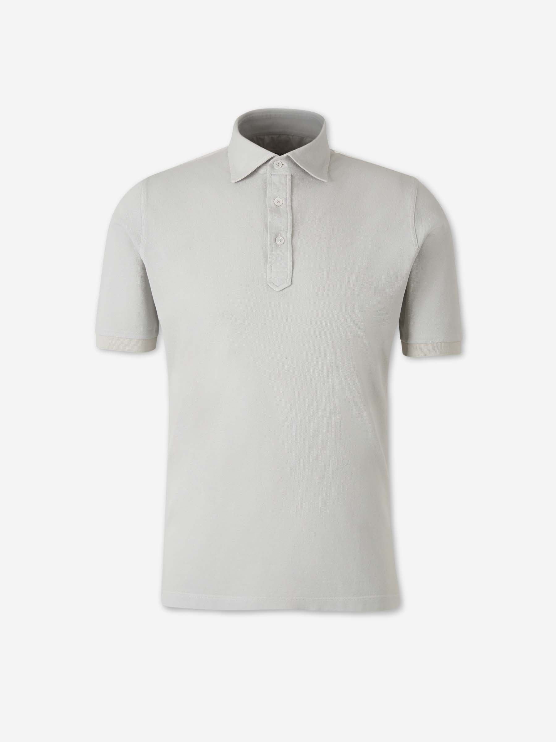Santa Eulalia Hombre Barcelona Polo Piqué Algodón color Gris Claro sku 552-001703 02 - Foto 1