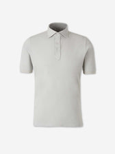Santa Eulalia Hombre Barcelona Polo Piqué Algodón color Gris Claro sku 552-001703 02 - Foto 1