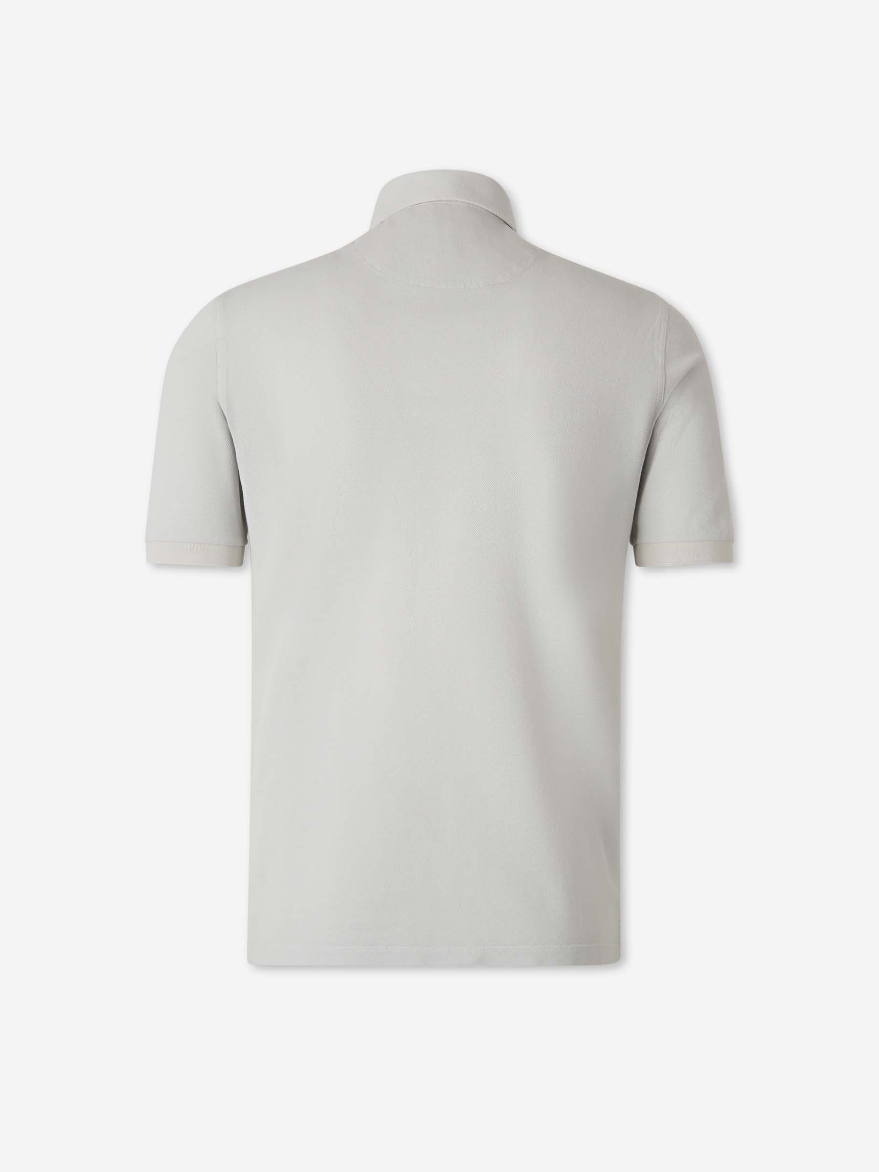 Santa Eulalia Hombre Barcelona Polo Piqué Algodón color Gris Claro sku 552-001703 02 - Foto 2