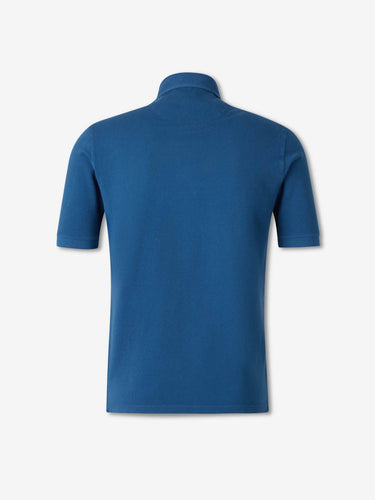Santa Eulalia Hombre Barcelona Polo piqué algodón color Azul Marino sku 552-001703 07 - Foto 2