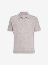 Brunello Cucinelli Hombre Barcelona Polo Manga Corta color Beige sku 552-001705 01 - Foto 1