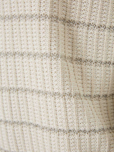 Brioni Hombre Barcelona Polo Punto Listado color Marfil sku 552-001706 01 - Foto 4