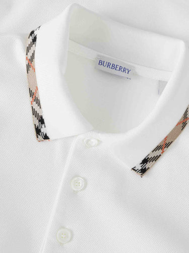Burberry Hombre Barcelona Polo Manga Corta color Blanco sku 552-001708 01 - Foto 4