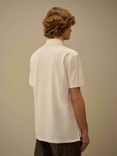 C.P. Company Hombre Barcelona Polo Piqué Algodón color Blanco sku 552-001710 01 - Foto 3
