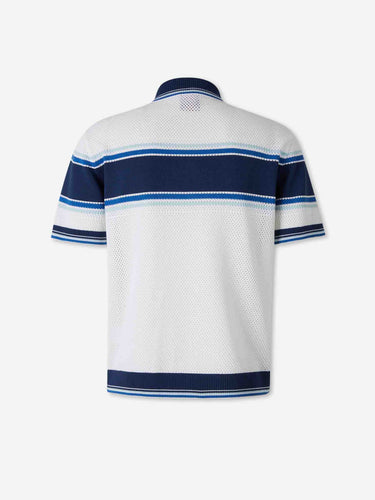 Casablanca Hombre Barcelona Polo Punto Malla color Azul sku 552-001711 01 - Foto 2