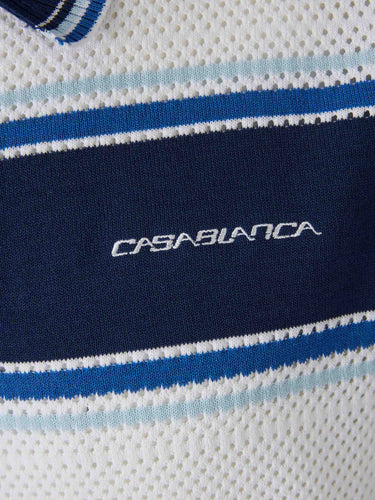 Casablanca Hombre Barcelona Polo Punto Malla color Azul sku 552-001711 01 - Foto 4